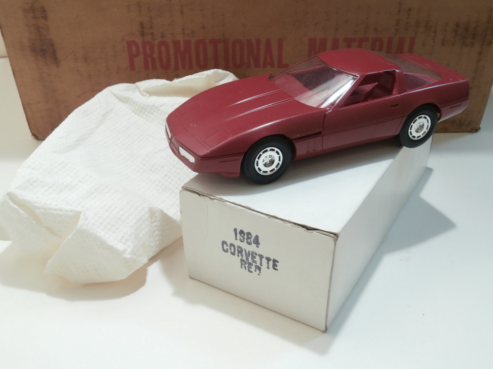 Corvette 1984 Promo Model Red